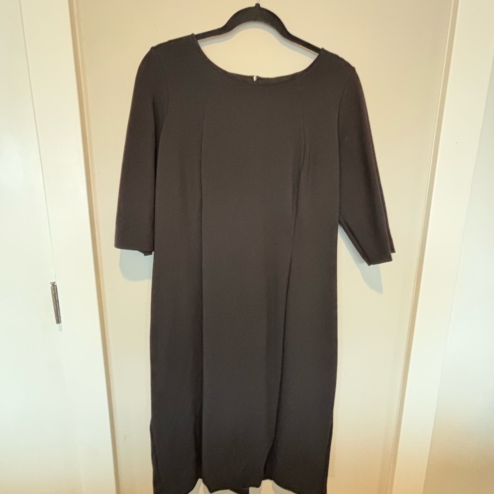 Thick Elegant Black Women's Dress 46